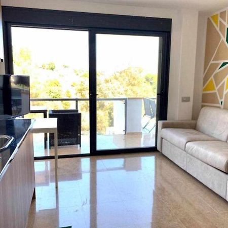 VillaEscondidaApartamento en chalet con vista abierta al mar Málaga Esterno foto