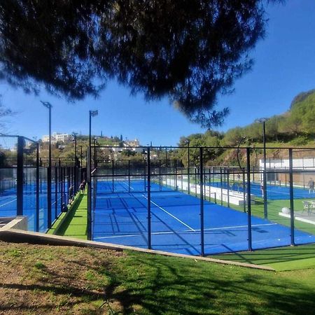 VillaEscondidaApartamento en chalet con vista abierta al mar Málaga Esterno foto