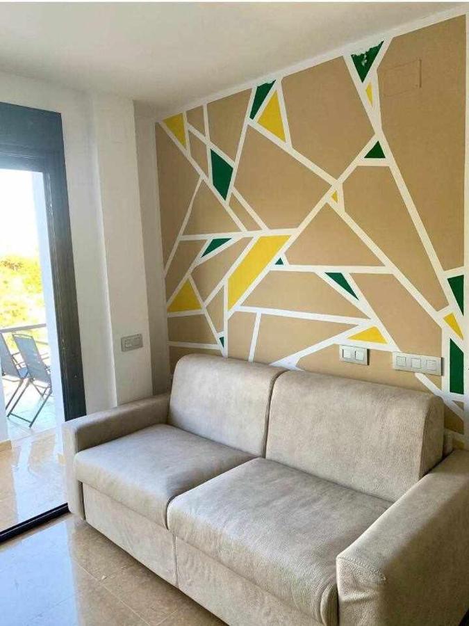 VillaEscondidaApartamento en chalet con vista abierta al mar Málaga Esterno foto